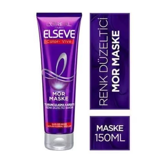 L'OREAL PARIS ELSEVE ANTI ORANGE CORRECTOR PURPLE MASK 150 ML