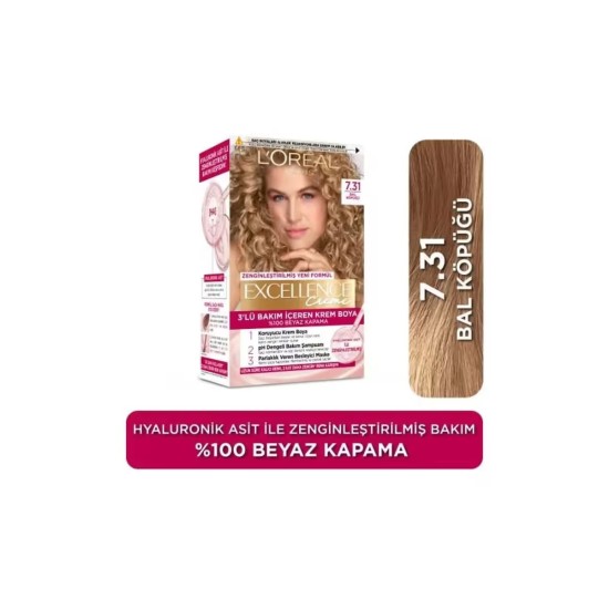 LOREAL EXCELLENCE HONEY COLOR 7-31