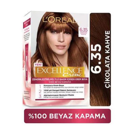 LOREAL EXCELLENCE CHOCOLATE COFFEE 6-35