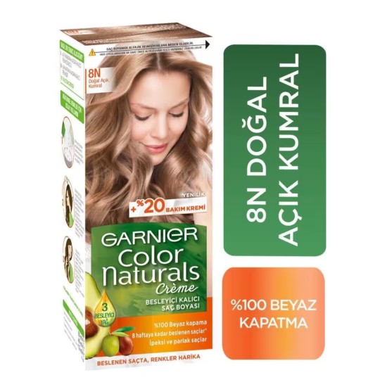 GARNIER SHEET DYE COLOR NATURA 8N