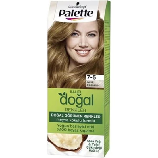 PALETTE ACIK KARAMEL SAC BOYASI  7-5