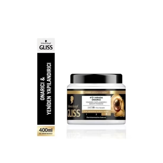 GLISS SHEET CARE MASK ULTIMATE REPAIR 400 ML