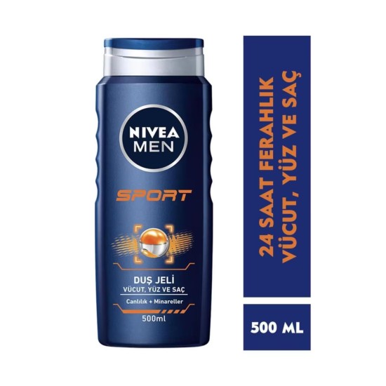 NIVEA MEN BANYO VE DUS JELI 500 ML