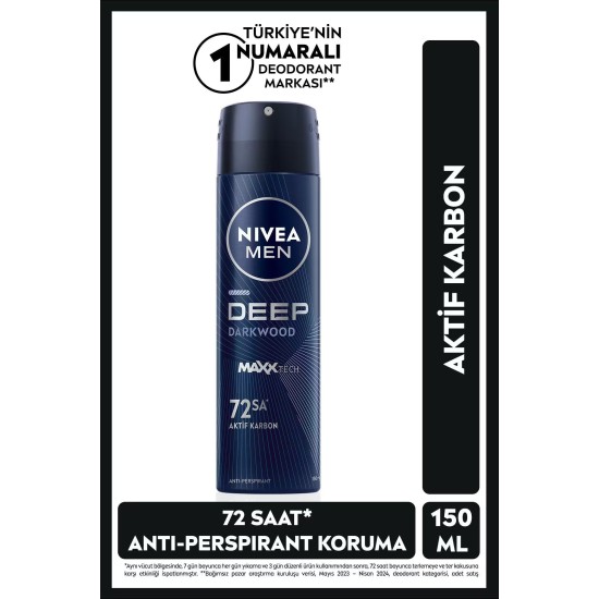 NIVEA MEN DEEP DIMENSION 150 ML