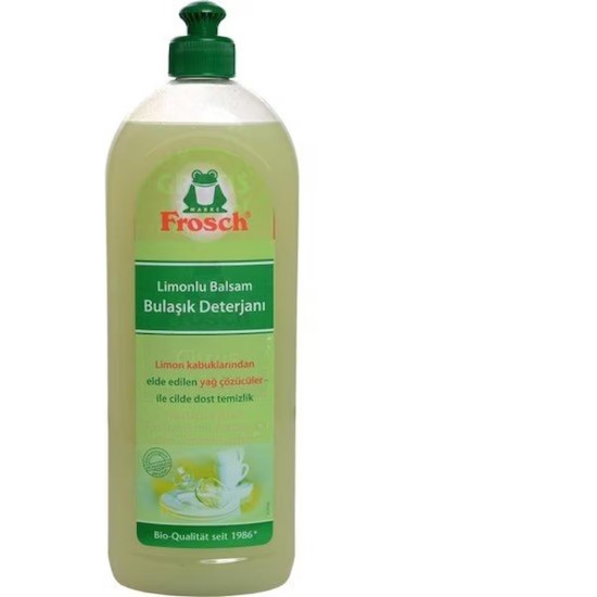 FROSCH DISHWASHER DETERGENT WITH LEMON 750 ML