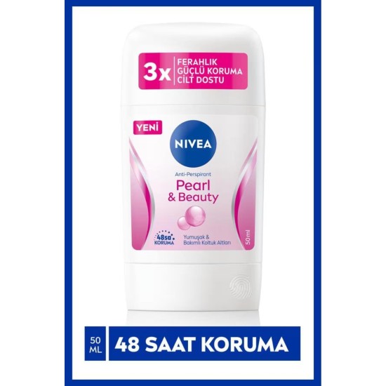 NIVEA STICK KADIN PEARL &  BEAUTY 50 ML