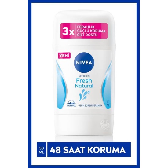 NIVEA STICK KADIN  FRESH NATURAL 50 ML