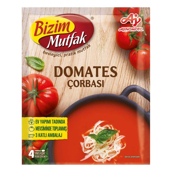 BIZIM MUTFAK DOMATES CORBASI 65 Gr.