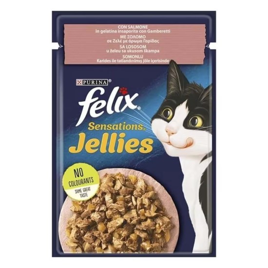 FELIX SENSATIONS SOMONLU KARIDES İLE TATLANDIRILMIS JOLE 85 GR
