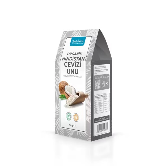 THELIFECO ORGANIK HINDISTAN CEVIZI UNU 350 GR