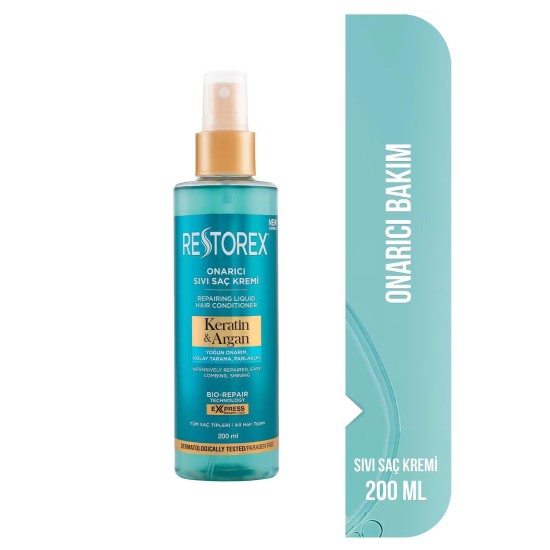 RESTORE LIQUID HAIR CONDITIONER KERATIN ARGAN 200 ML