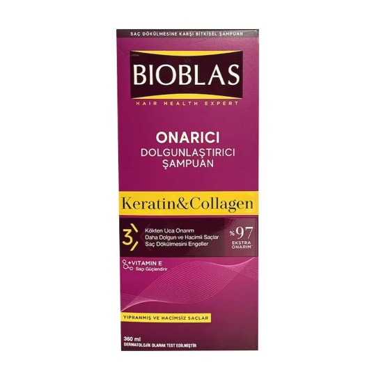BIOBLAS SAMPOO REPAIRING PLUMPING 360 ML