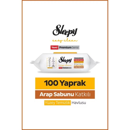 SLEEPY YUZEY TEMIZLIK HAVLUSU ARAP SABUNLU 100 LU