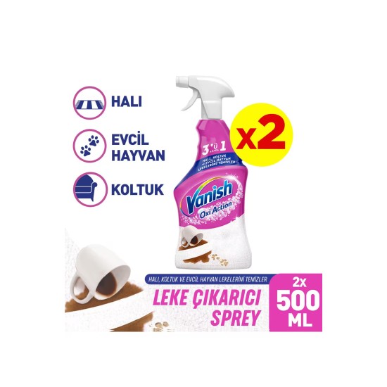 KOSLA VANISH 3IN1 STAIN REMOVAL SPRAY 500 MML