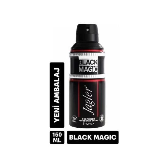 JAGLER DEODORANT MEN BLACK 150 ML