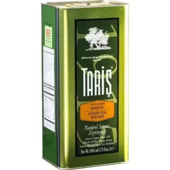 TARIS GUNEY EGE NATUREL SIZMA ZEYTINYAG TENEKE 5 LT