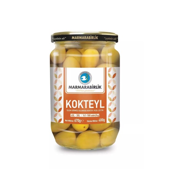MBIRLIK GREEN OLIVE COCKTAIL 4XL 141-160 400 GR