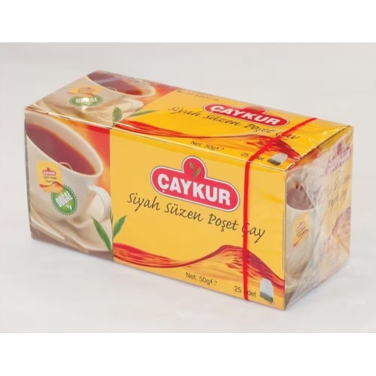 CAYKUR BLACK SUZME TEA 50 GR 25 LI