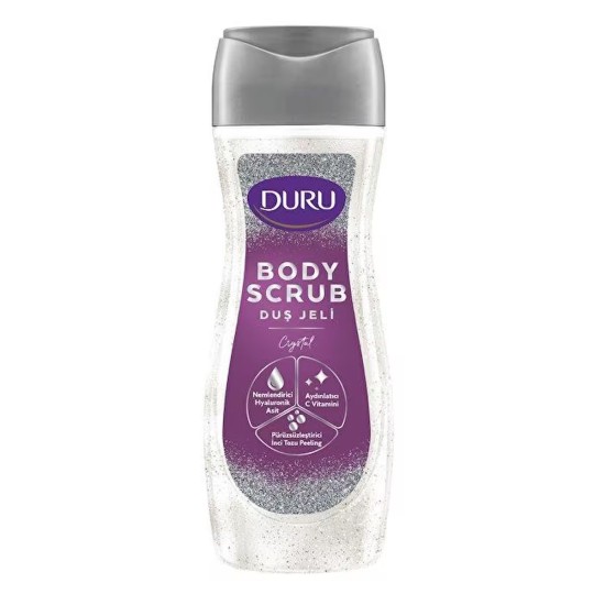 DURU SHOWER GEL BODY SCRUB CYRSTAL 450 ML