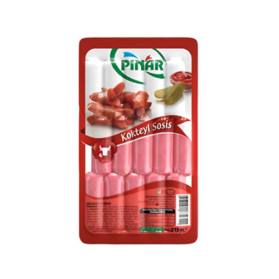 PINAR KOKTEYL SOSIS 215 GR.