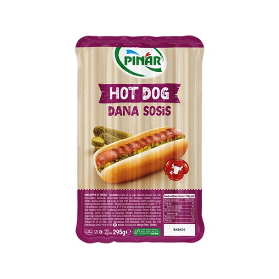 PINAR HOT DOG 295 GR