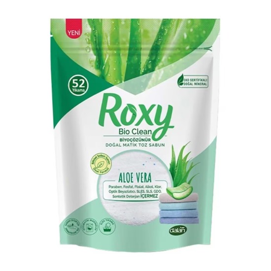 ROXY BIOCLEAN MATIZ TOZ SABUN ALOEVERA 800 GR