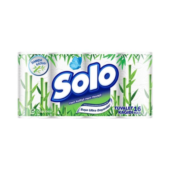 SOLO TUVALET KAGIDI BAMBU 16 LI