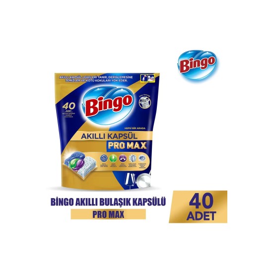 BİNGO AKILLI KAPSÜL PRO MAX 40 KAPSÜL