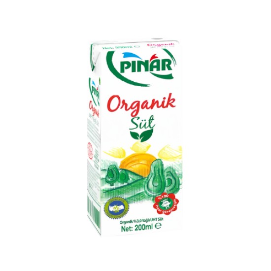 PINAR ORGANIK SUT 200 ML