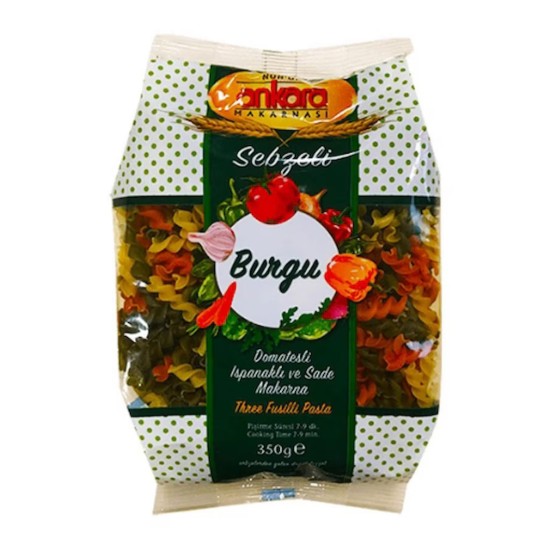 ANKARA MAKARNA SEBZELI BURGU 350 GR.