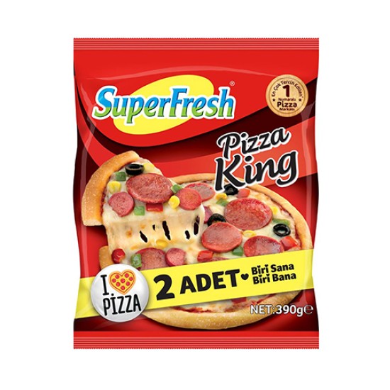 SUPERFRESH INCE HAMUR 2 LI KING PIZZA