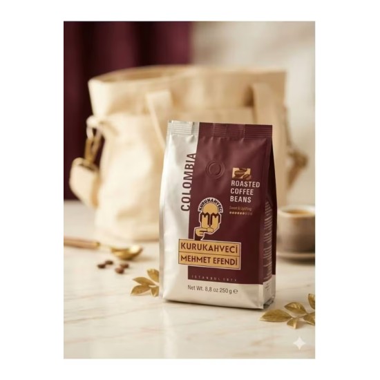 KURUKAHVECI MEHMET EFENDI SEED COFFEE COLOMBIAN 250 GR