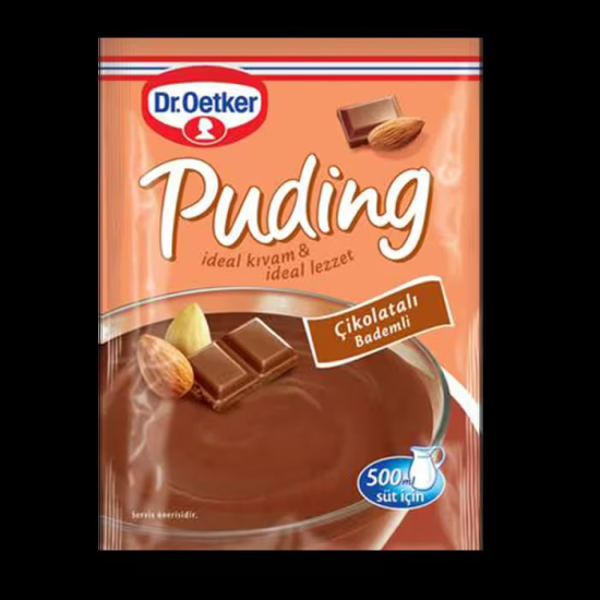 Dr. OETKER PUDING CIKOLATA BADEMLI 104 GR.