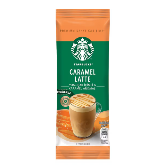 STARBUCKS CARAMEL LATTE 23 GR