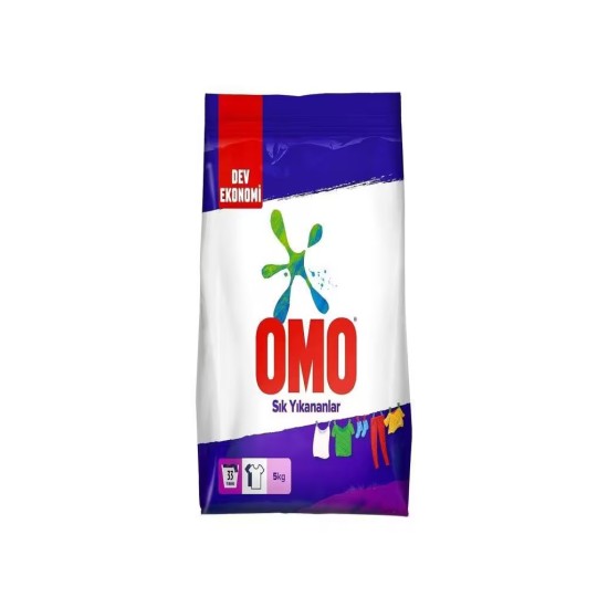 OMOMATIC FREQUENTLY WASHED 5 KG