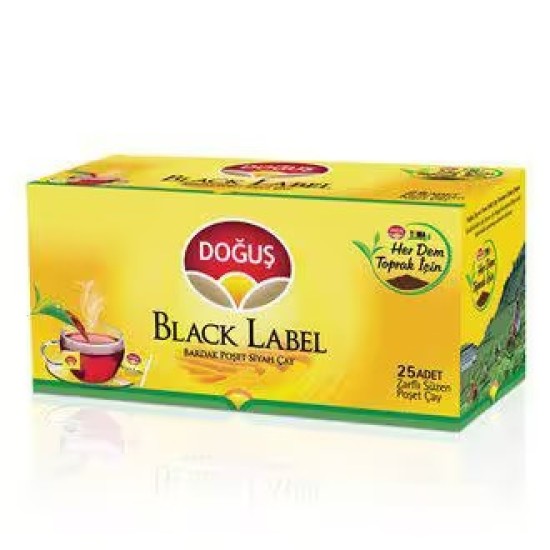 DOGUS BLACK LABEL CUP POSET TEA 25 LI 50 GR