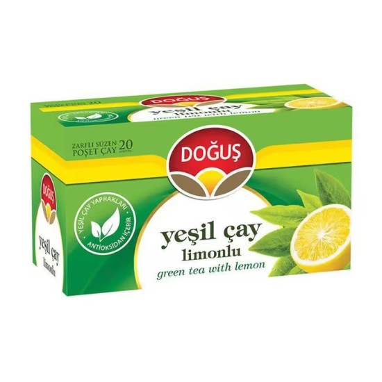 DOGUS GREEN TEA WITH LEMON 20 LI X 1,75 GR