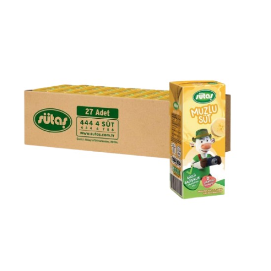 SUTAS MUZLU SUT 27 x 200 Ml.