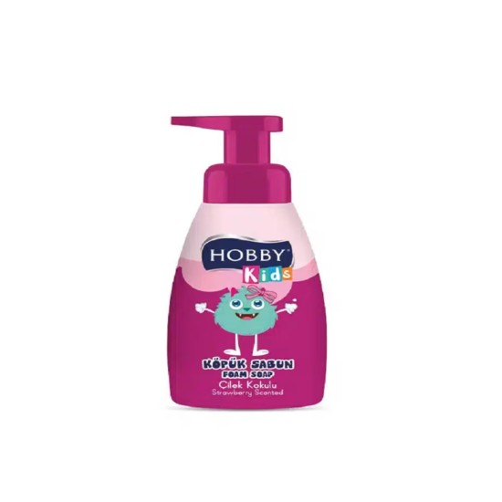 HOBBY KIDS FOAM SOAP STRAWBERRY SCENT 200 ML.
