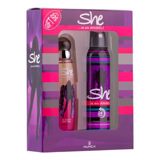 SHE PARFUM + DEO SET