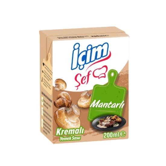 ICIM SEF MUSHROOM CREAM FOOD SAUCE 200 ML