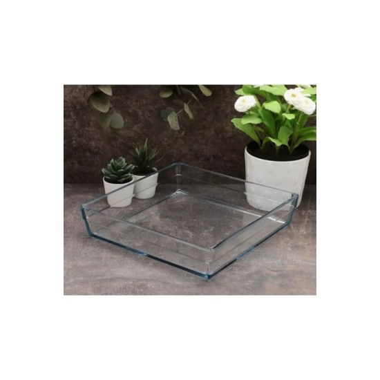 PASABAHCE BORCAM SQUARE TRAY 59314