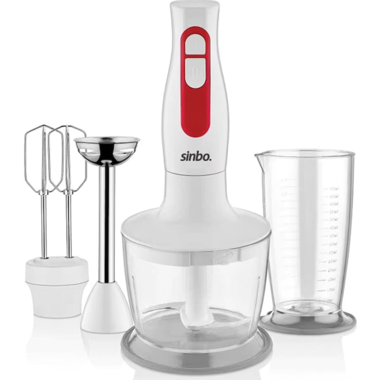 SINBO 3 PIECE HAND BLENDER SHB3100S