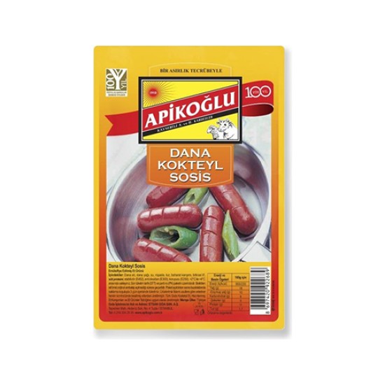 APIKOGLU DANA KOKTEYL SOSIS 220 GR