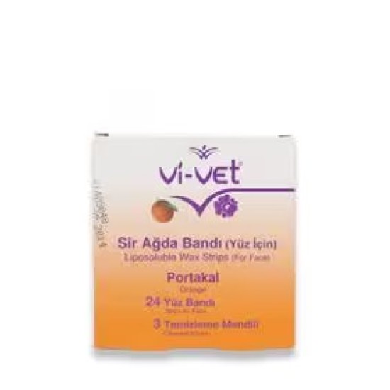 VI-VET FACE WAXING TAPE SET ORANGE NORMAL SKIN