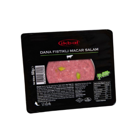 IKBAL YE BITIR FISTIKLI MACAR SALAM 60 GR
