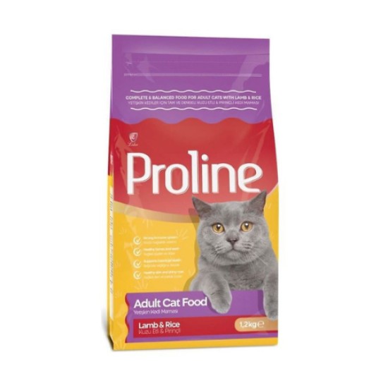 PROLINE KUZU ETLI YETISKIN KEDI MAMASI 1,2 KG