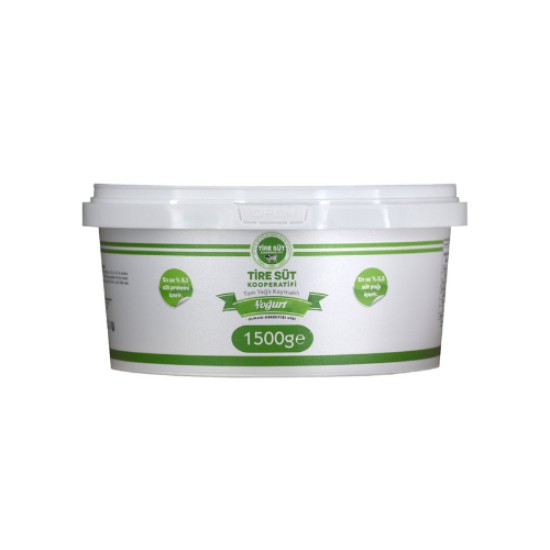 TIRE TAM YAGLI KAYMAKLI TAVA YOGURT 1500GR