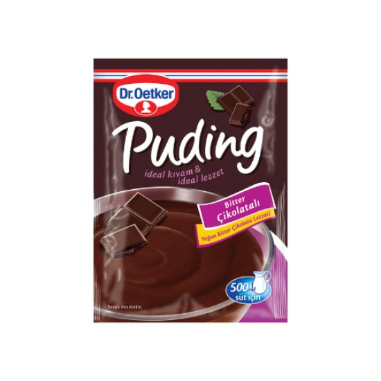 DR OETKER PUDDING BITTER CHOCOLATE 115 GR