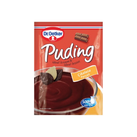 DR OETKER PUDDING WITH CHOCOLATE PIECES 115 GR